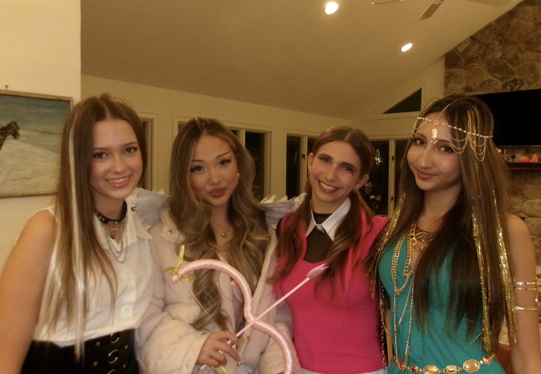 Veronika with friends
